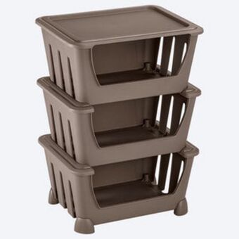 LeBon Canasta organizadora mocca / rimax oferta