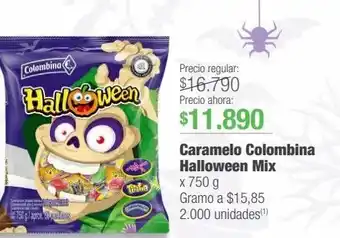Jumbo Caramelo colombina halloween mix x 750 g oferta