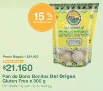 Makro Pan de Bono Bonitos Del Origen Gluten Free 300g oferta