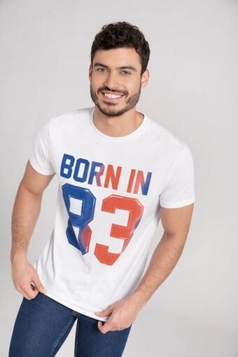 Carmel Camiseta manga corta blanco oferta