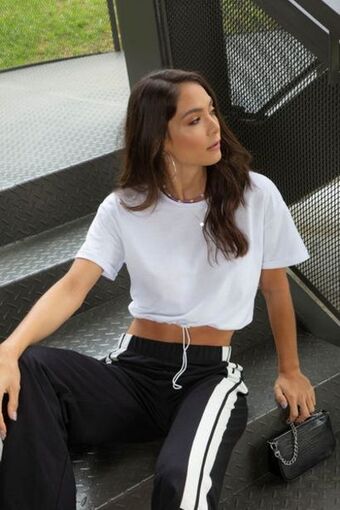 Carmel Camiseta manga corta blanco oferta