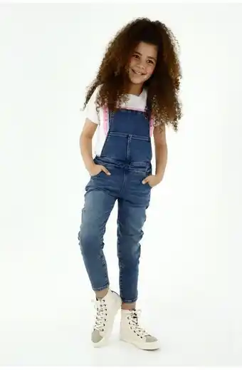 Tennis Overall para niña de jean oferta