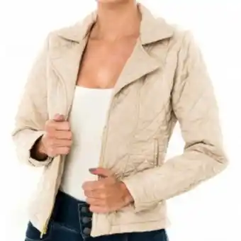 Ángel Jeans Chaqueta tela acolchada beige oferta