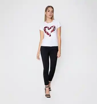 Studio F Pantalon clasico 5 bolsillos con detalle oferta