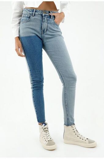 Tennis Jean azul para mujer oferta