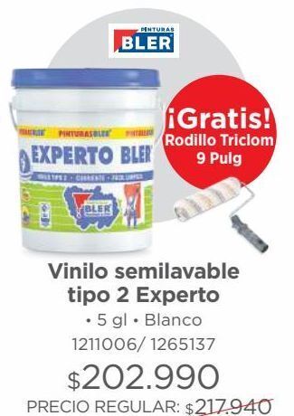 Easy Vinilo t2 5gl experto blanco bler oferta