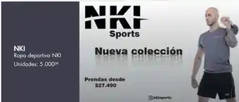 Metro Ropa deportiva nki oferta