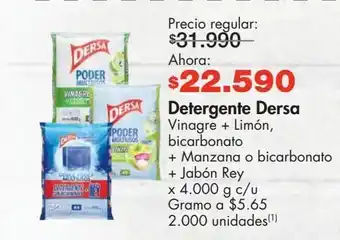 Metro Detergente dersa oferta