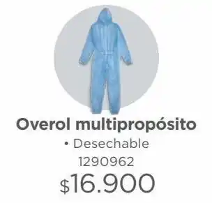 Overol multiproposito polytex desechable