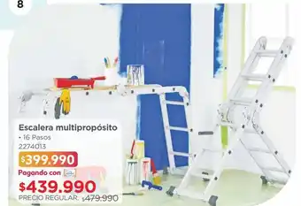 Easy Escalera multiproposito 16 pasos import oferta