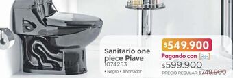 Easy Sanitario one piece piave ng oferta
