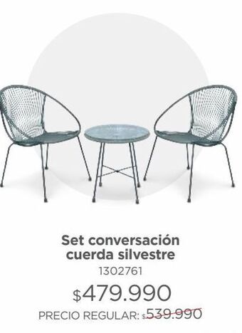 Easy Set conversacion cuerda silvestre oferta