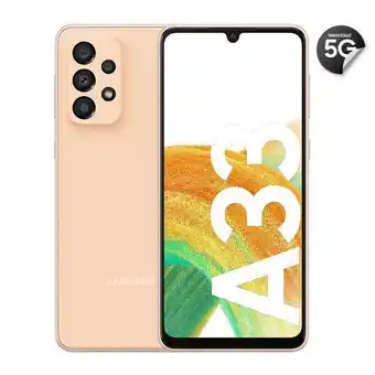 Carulla Celular samsung galaxy a33 5g 128 gb naranja oferta
