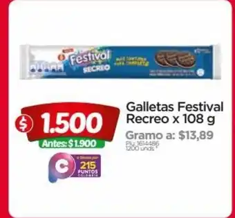 Surtimax Festival Galletas Recreo x 108g oferta