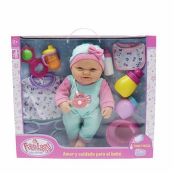 Alkosto Muñeca bebé 35.5 cm con accesorios fantasy oferta