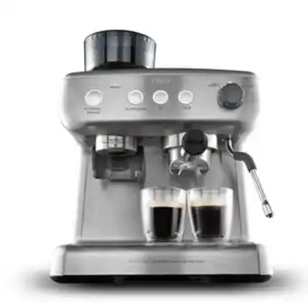 Alkosto Cafetera oster expresso con molino integrado bvstem7300 plateado oferta