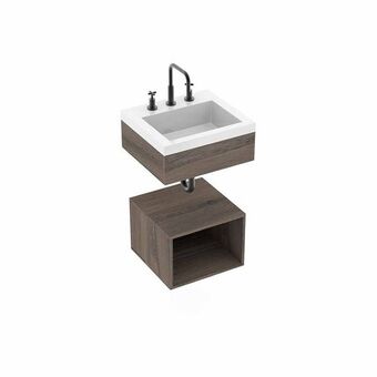 Mueble de baño godai-oslo cubo elevado