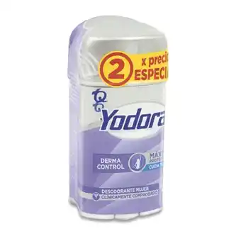 Makro Desodorante barra yodora derma control m 45gx2u oferta