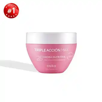 Ésika Crema facial hidra nutritiva triple acción max 25+ 120g oferta