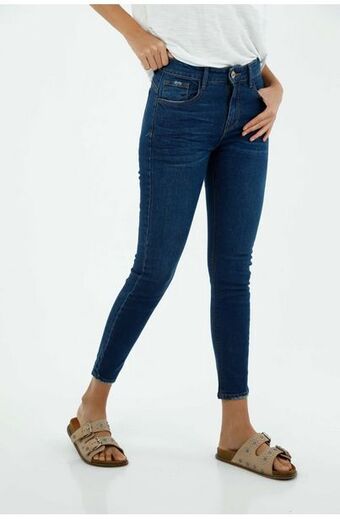 Tennis Jean azul oscuro para mujer oferta