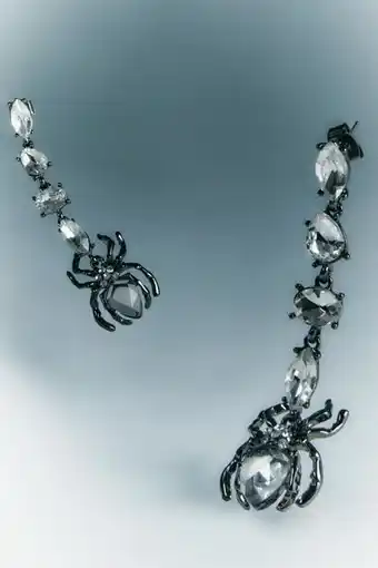 Zara Pendientes araña brillos oferta