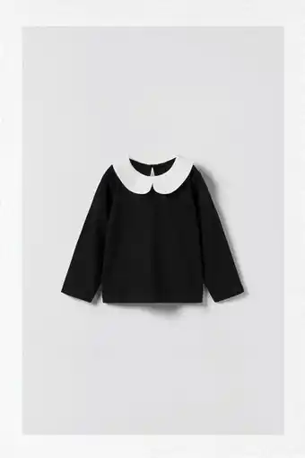 Zara Camiseta cuello bobo oferta