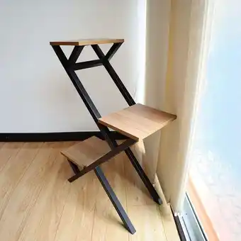 Éxito Repisa vertical organizadora de 3 niveles decorativa, porta materas caramel oferta