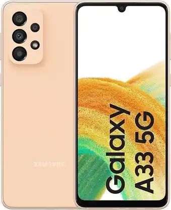 Olímpica Celular samsung galaxy a33 5g 6gb ram 128 gb - salmon oferta