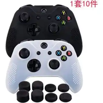 Linio Funda protectora de goma de silicona antideslizante para xbox one/s/x controller x 2 (#blanco y neg oferta