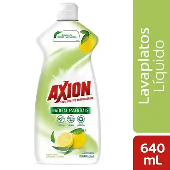 Olímpica L/plato axion natural essentials 640ml oferta