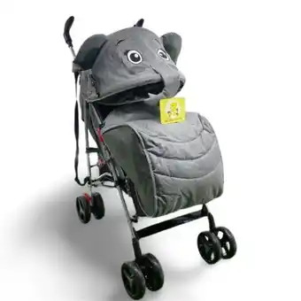 Éxito Coche paseador para bebes elefante gris oferta