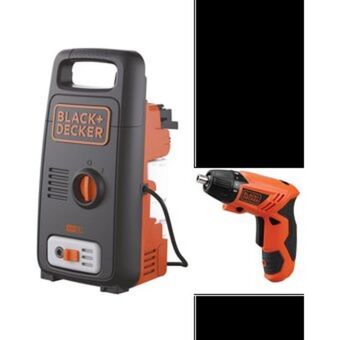 Linio Hidrolavadora black + decker 1450 psi 1200 w 6.5 lit/min + atornillador oferta