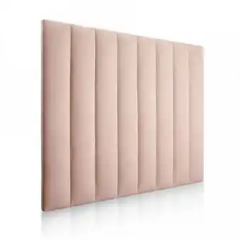 Éxito Cabecero paneles cama queen rosa oferta