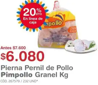 Makro Pierna Pernil de Pollo Pimpollo Granel oferta