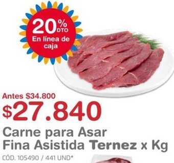 Makro Carne para Asar FIna Asistida Ternez oferta