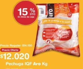 Makro Pechuga IQF Aro oferta