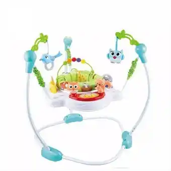 Éxito Jumper saltarín bebe infantil 360 grados centro estimulación niño color azul verde ref. ggy 2 oferta