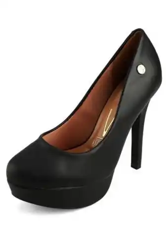 Tacón alto negro vizzano