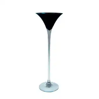 Candelabro 18x50.5x18 azul copa