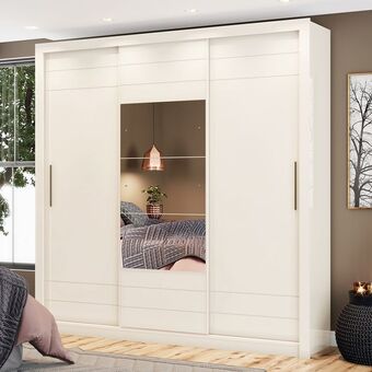 Muebles Jamar Closet zajar off white 227x225x52 oferta
