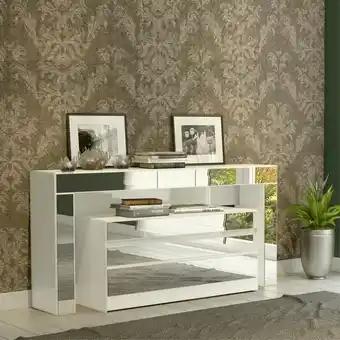 Muebles Jamar Consola bulgary off white oferta
