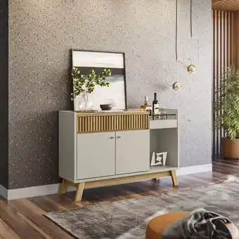 Muebles Jamar Bifé salvador natural, off white oferta