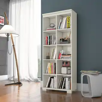 Muebles Jamar Biblioteca gaudi off white 70x175x35 oferta