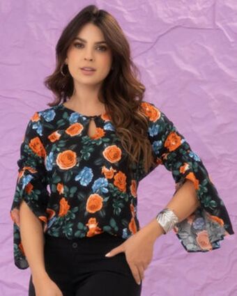 Ryocco Blusa para mujer 7242 oferta