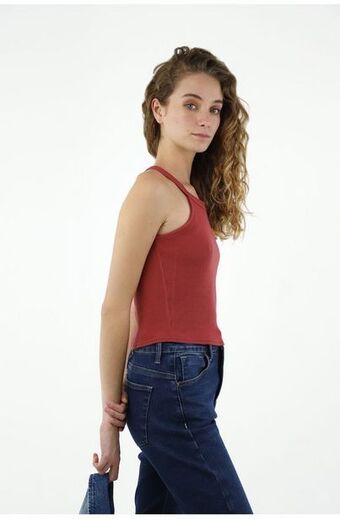 Tennis Camiseta roja para mujer oferta