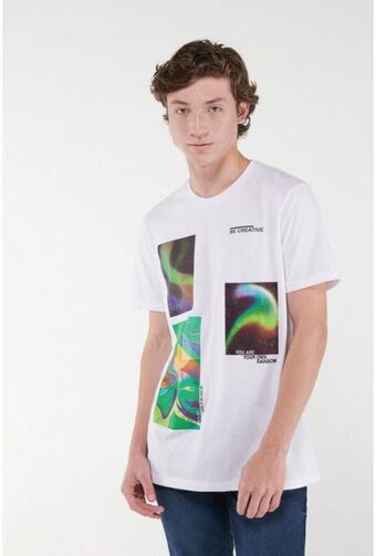 Koaj Camiseta básica manga corta con estampado oferta