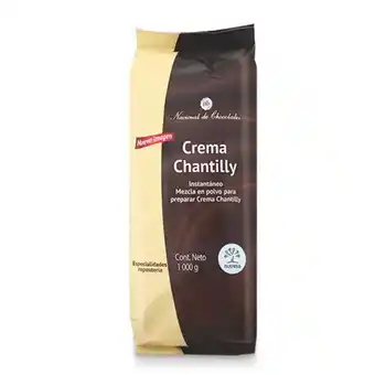 Makro Crema chantilly nacional de chocolates clack polvo 1000g oferta