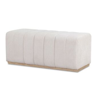 Muebles Jamar Puff tampa marfil,natural oferta
