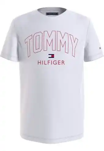 Dafiti Camiseta para nino manga corta blanco tommy hilfiger oferta