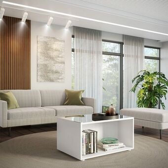 Muebles Jamar Mesa de centro auri blanco gloss oferta